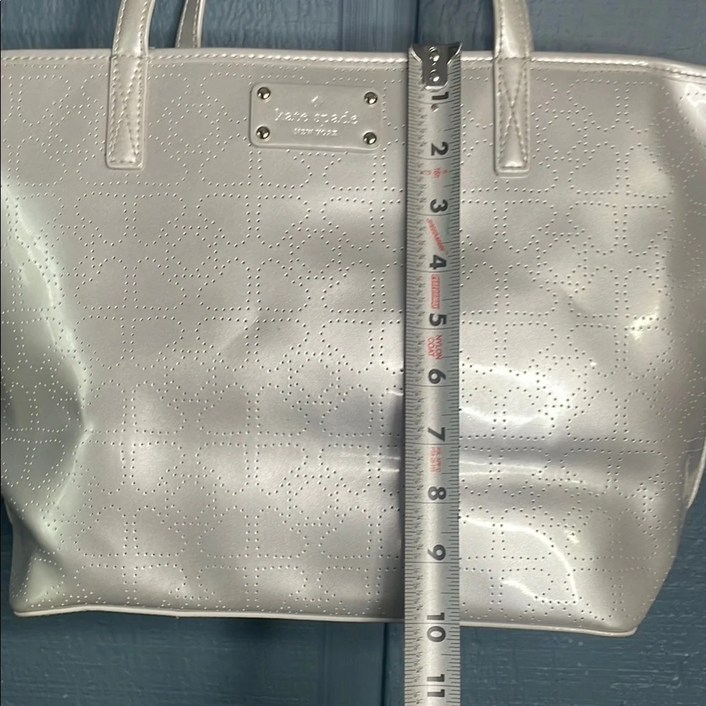 Kate Spade silver Structured Tote Bag - Picture 3 of 8